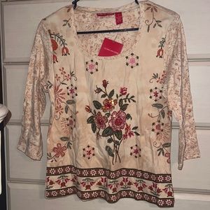 Gloria Vanderbilt Blouse